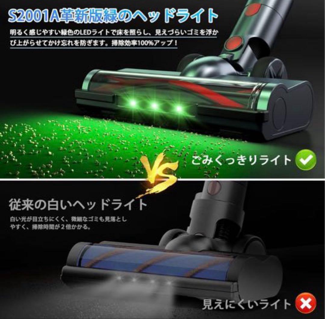 ❤️新品❤️掃除機 コードレス 強力吸引 スティック ハンディ LED液晶