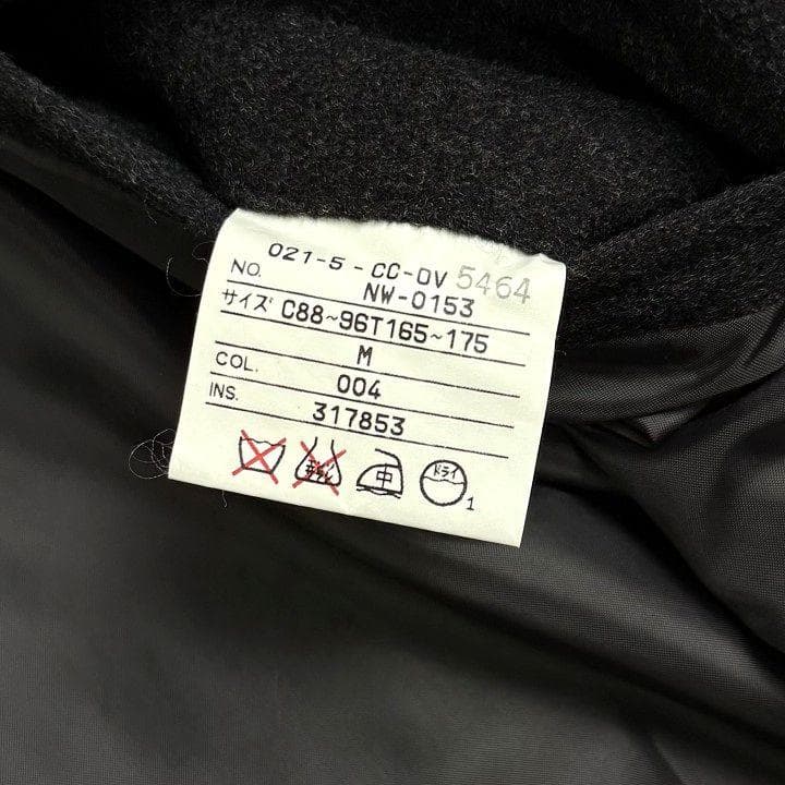 J.PRESS ウールカシミヤ フード付ステンカラーコート フード脱着可 M