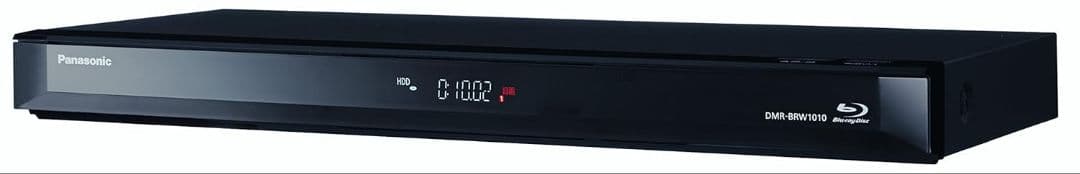 Panasonic ブルーレイプレーヤー 黒　DMR-W1010（2チューナー）