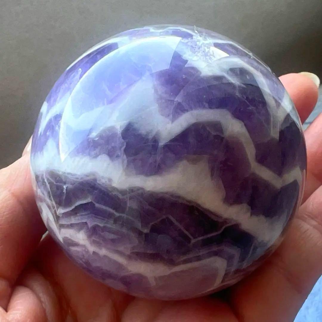 天然石　ドリームアメジスト　スフィア 高品質