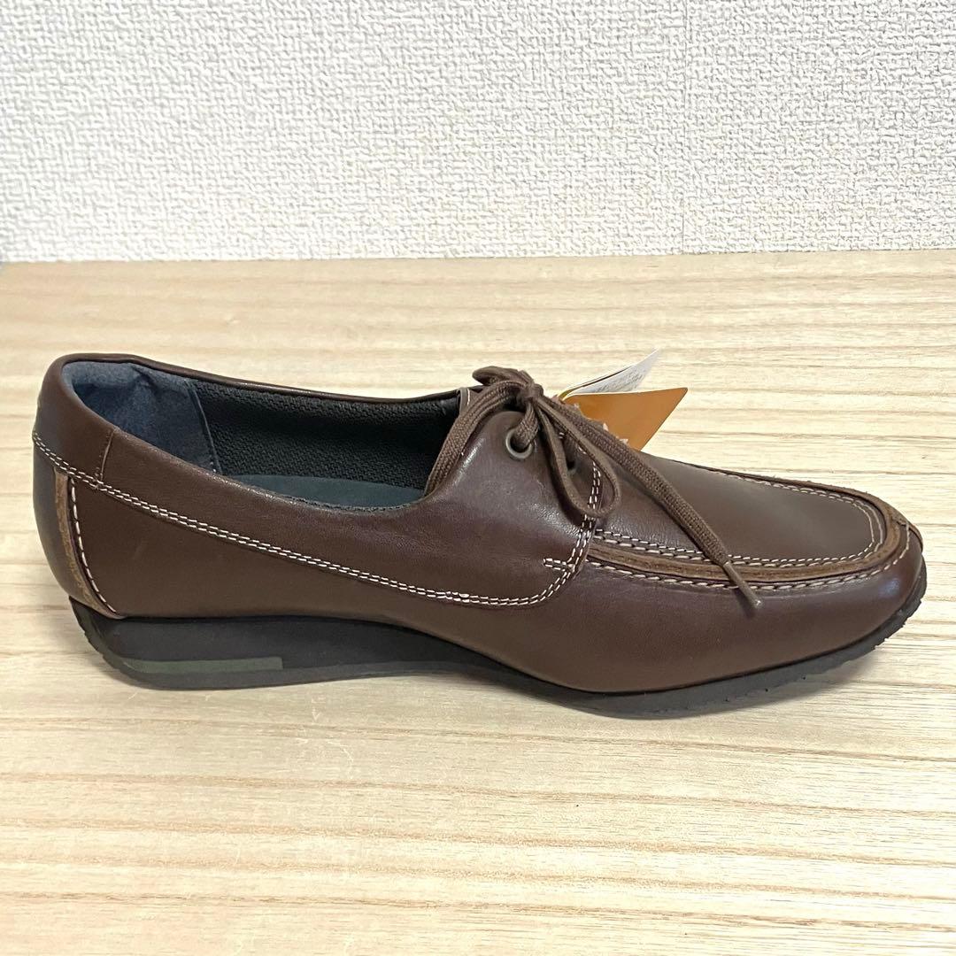 未使用品 タグ付き pedala ペダラ ブラウン 23.5cm