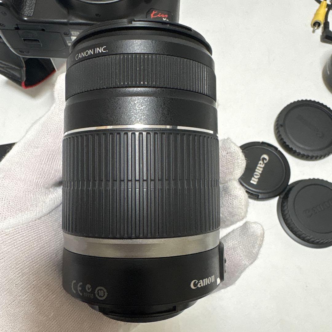 Canon EOS Kiss X2 デジタル一眼レフ レンズ2点 充電器