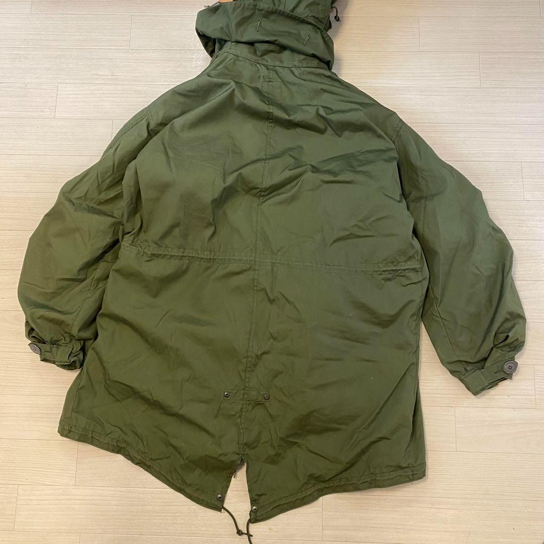 72年製 Mサイズ 米軍 実物M65 フィッシュテールパーカー フルセット