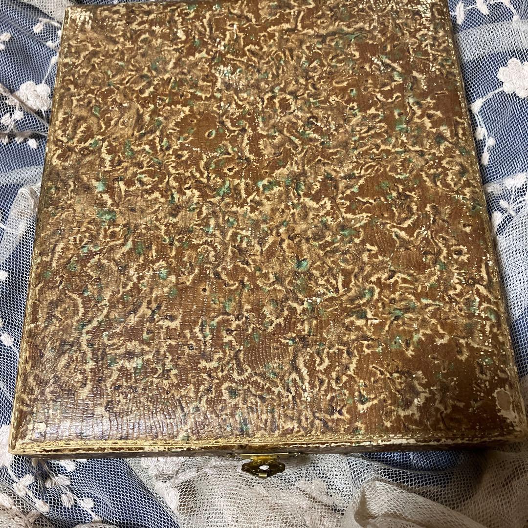 フランスアンティークサービングセット 箱入り ミネルヴァ　純銀シルバープレート