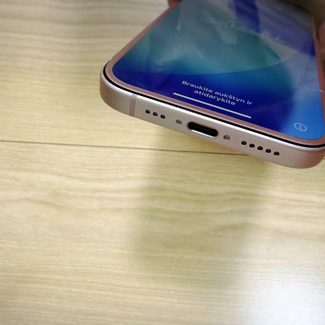 iPhone 15 128GB SIMフリー ピンク バッテリー90% 初期化済