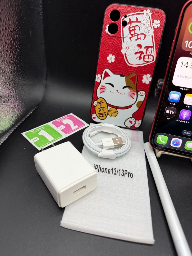 100%5GSIMフリー iphone12ペンシル充電器ケーブルシートペン