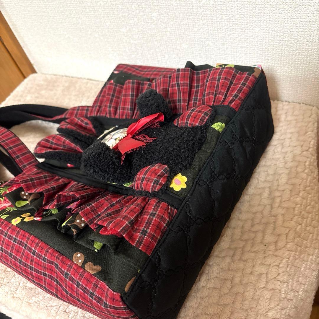 コヤンイサムチョン　ふわモコルミちゃん　フリルトート＆ポーチ