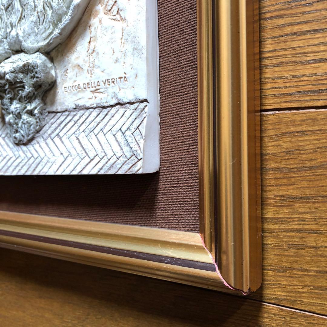 真実の口・額縁インテリア・アンティーク・レトロ・ローマの休日