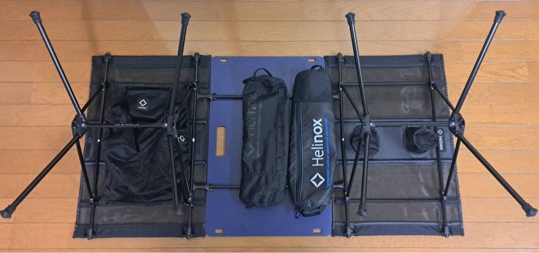 Helinox アウトドアテーブル 3連結