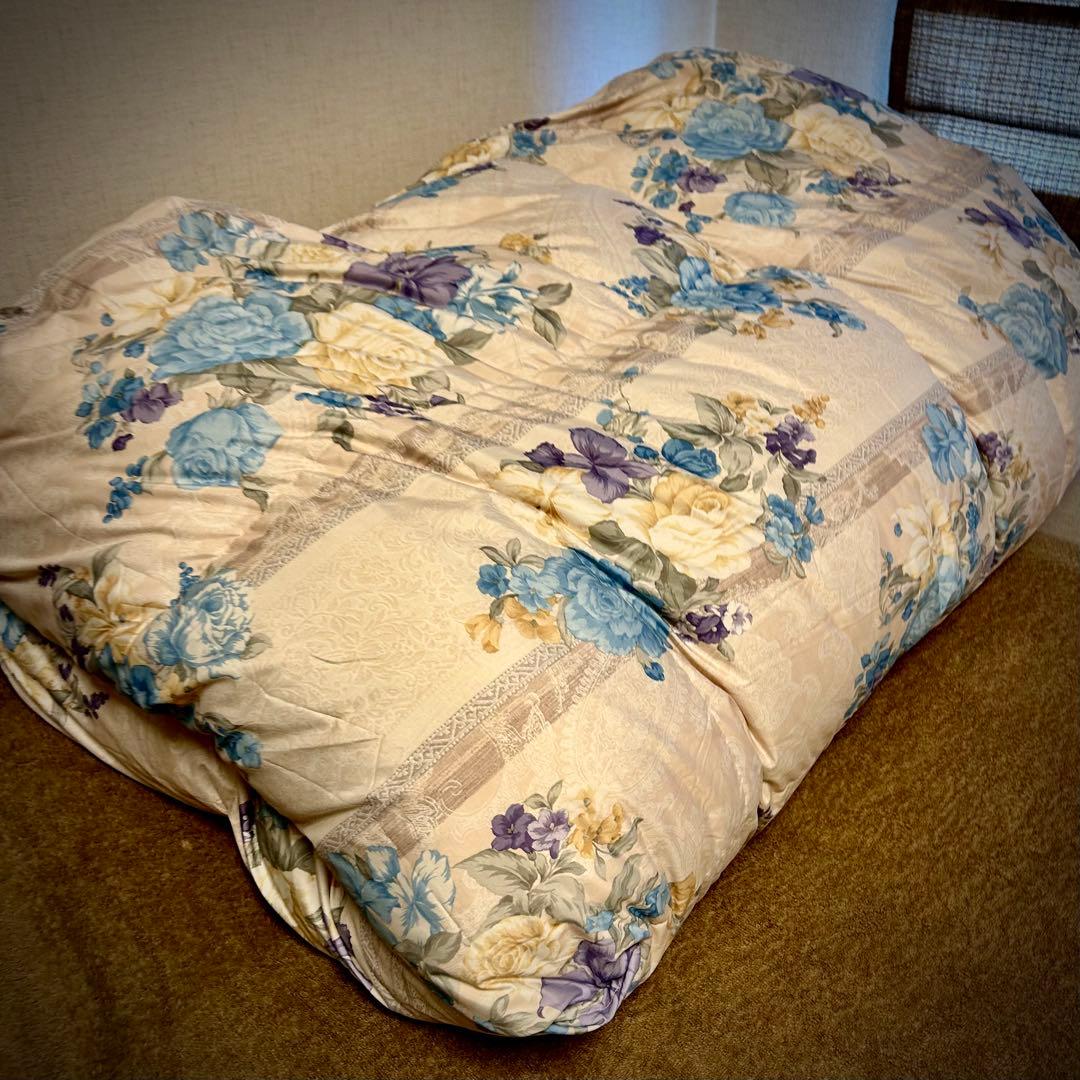 西川 羽毛掛けふとん シングル(約1500×2100mm)・ピンク