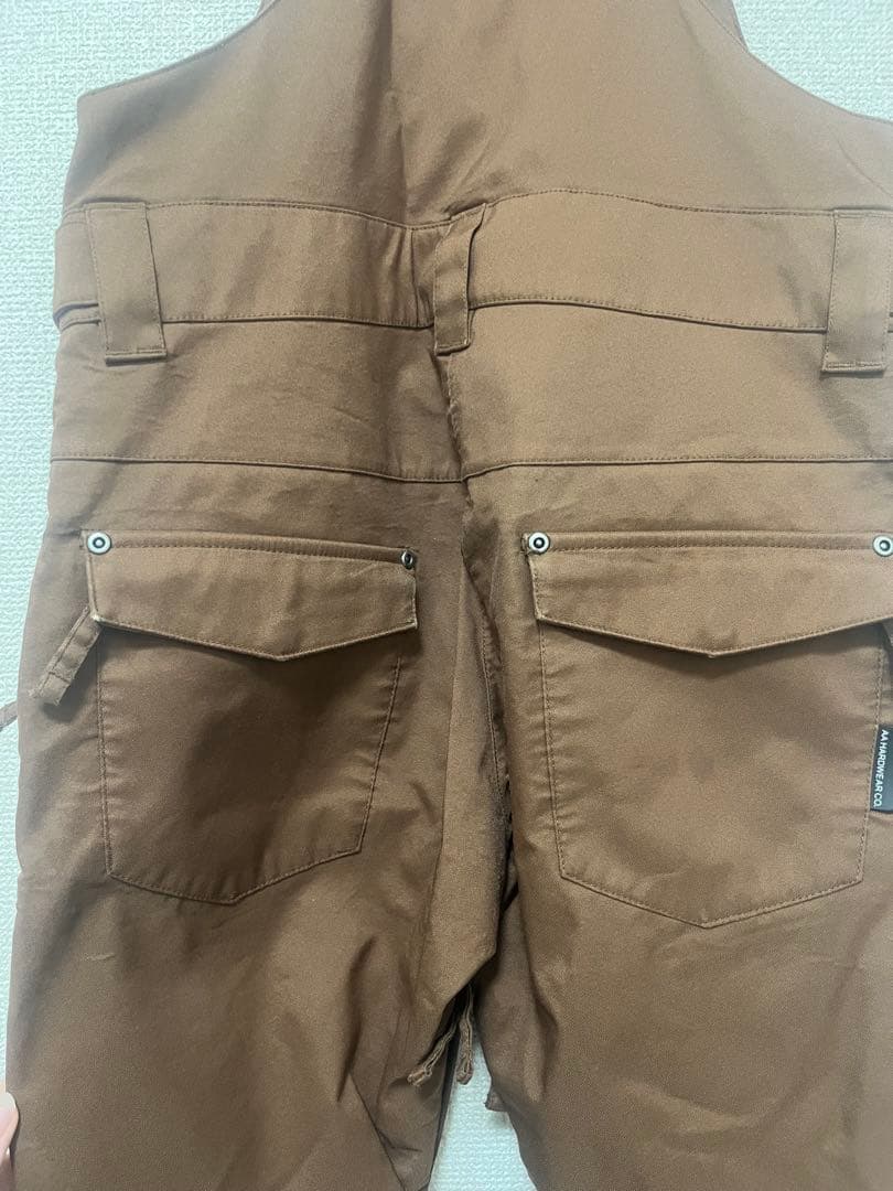 美品　AA HARDWEAR スキー　スノーボード　ウェア　ビブパンツ