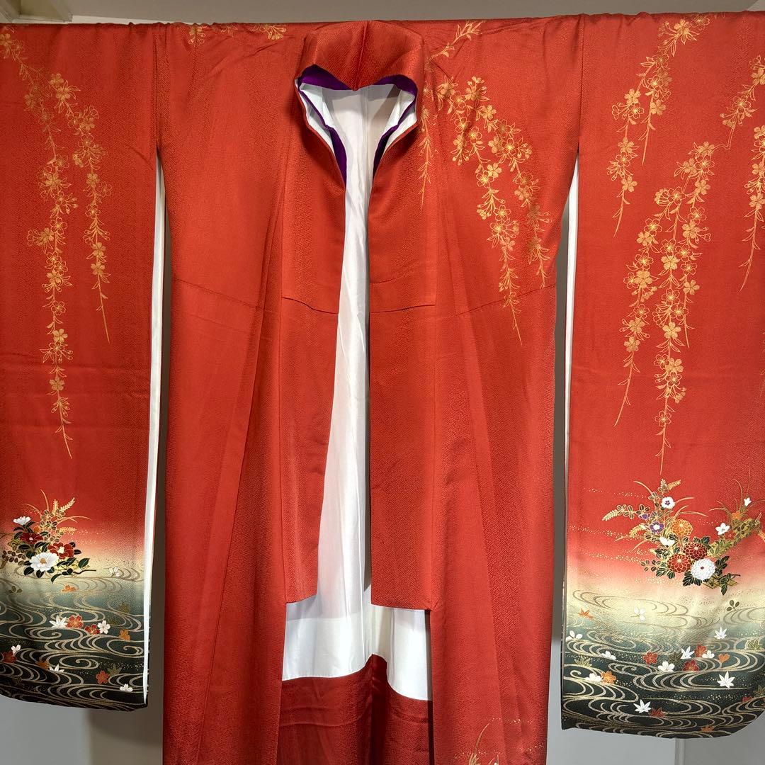 振袖 着物超美品ビンテージFurisode kimonos