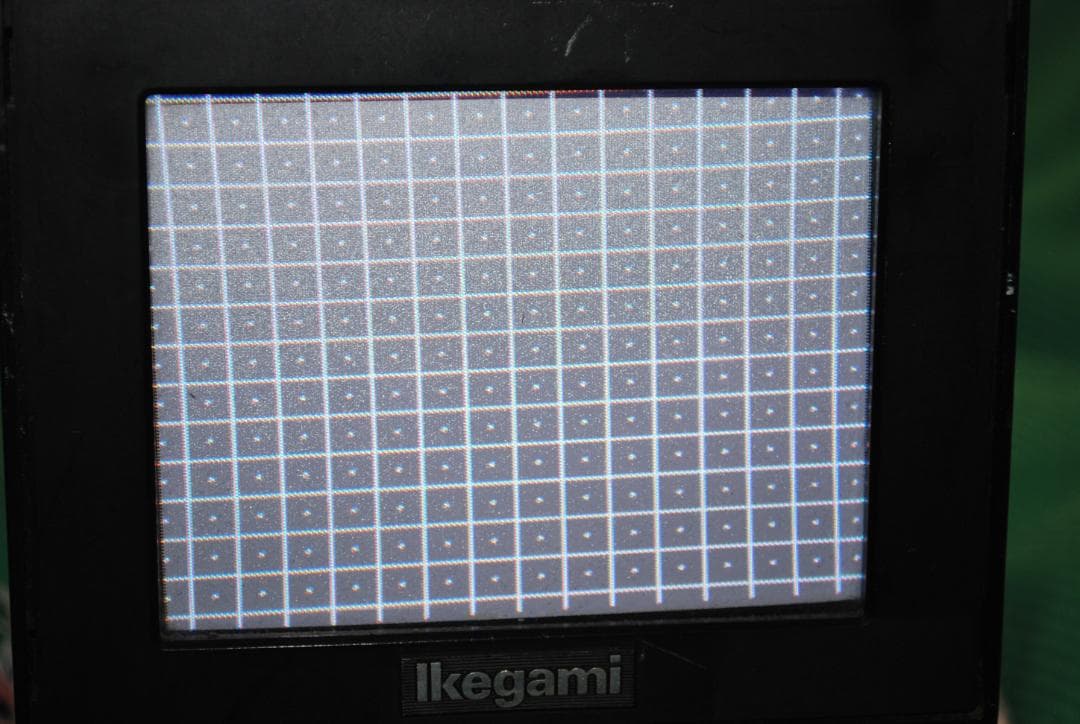 Ikegami6インチカラーモニターTM6-１AV中古動作品の出品です。