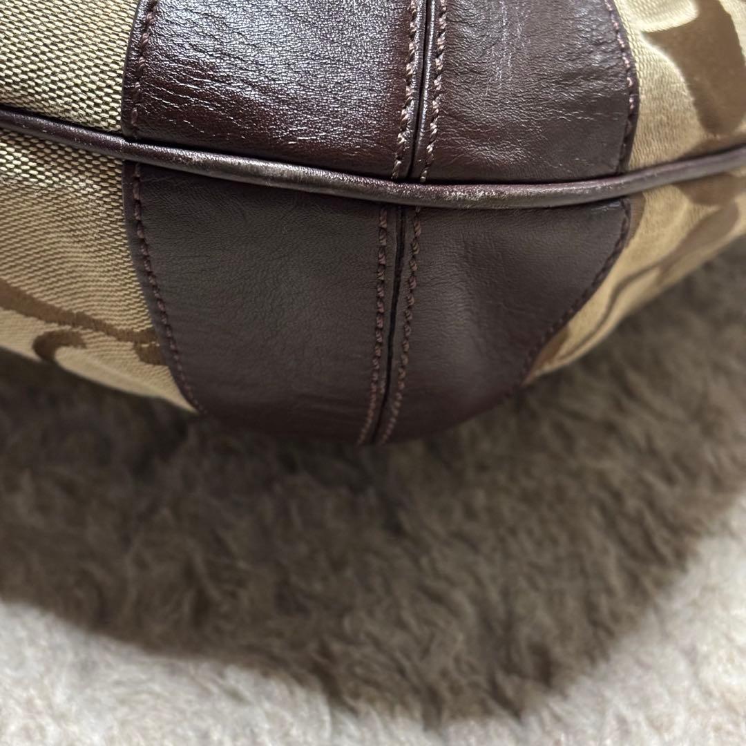 COACH コーチ　ワンショルダー　ショルダーバッグ　シグネチャー キャンバス