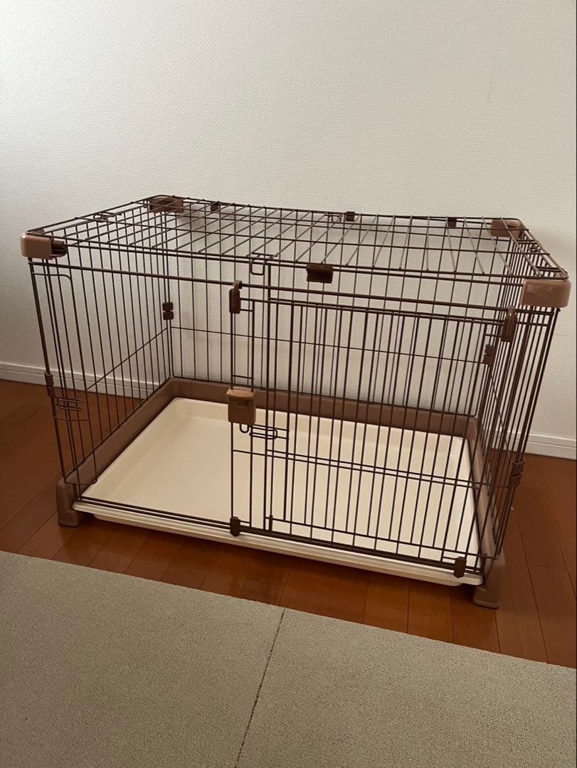 リッチェル　ブラウン犬用ケージ