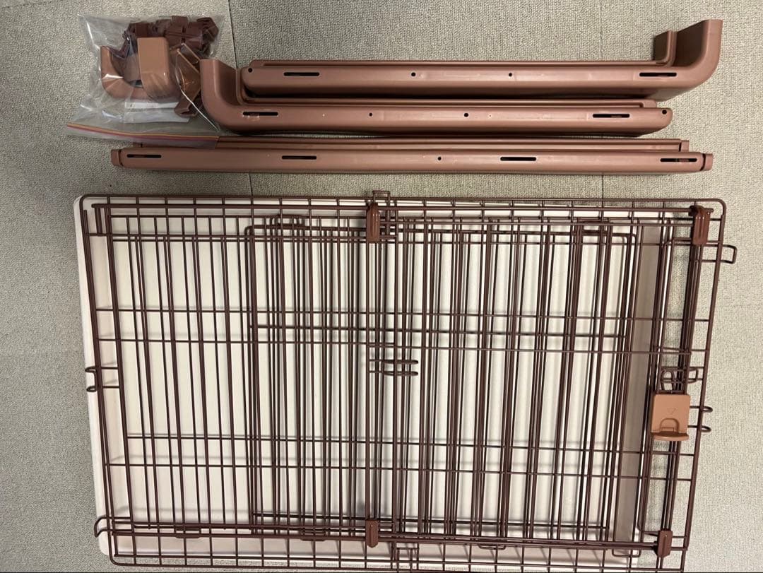 リッチェル　ブラウン犬用ケージ