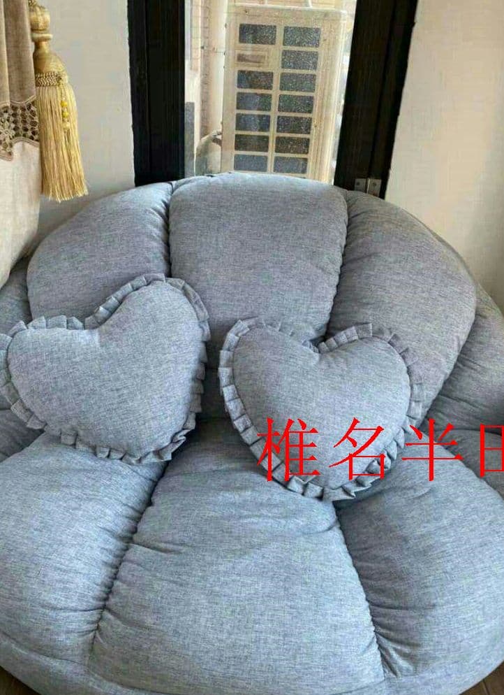 寝室二人ベッド折りたたみシングルバルコニー小さなソファー:W