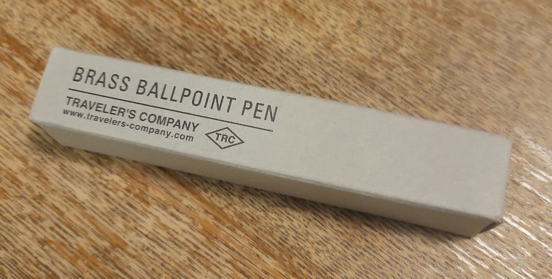 トラベラーズノート　ACE HOTEL 　ブラスボールペン　新品