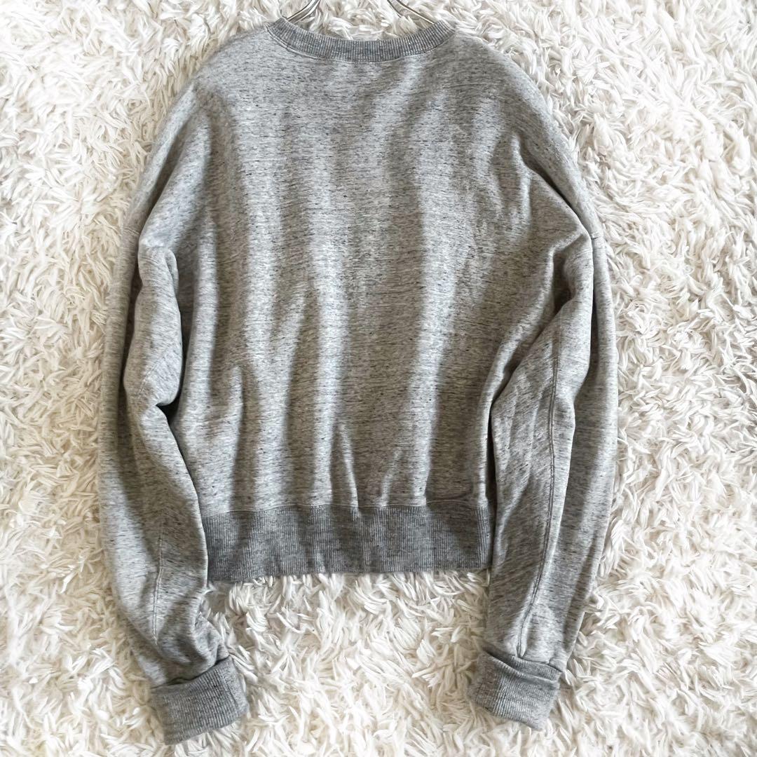 ウィム ガゼット 霜降り スゥエット クルーネックトレーナー プルオーバー