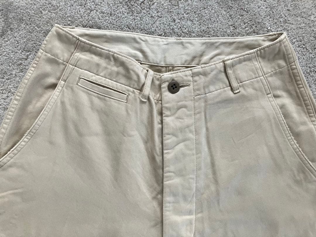 スピックアンドスパン　Higuchi×S チノワイドパンツ(サイン入り)