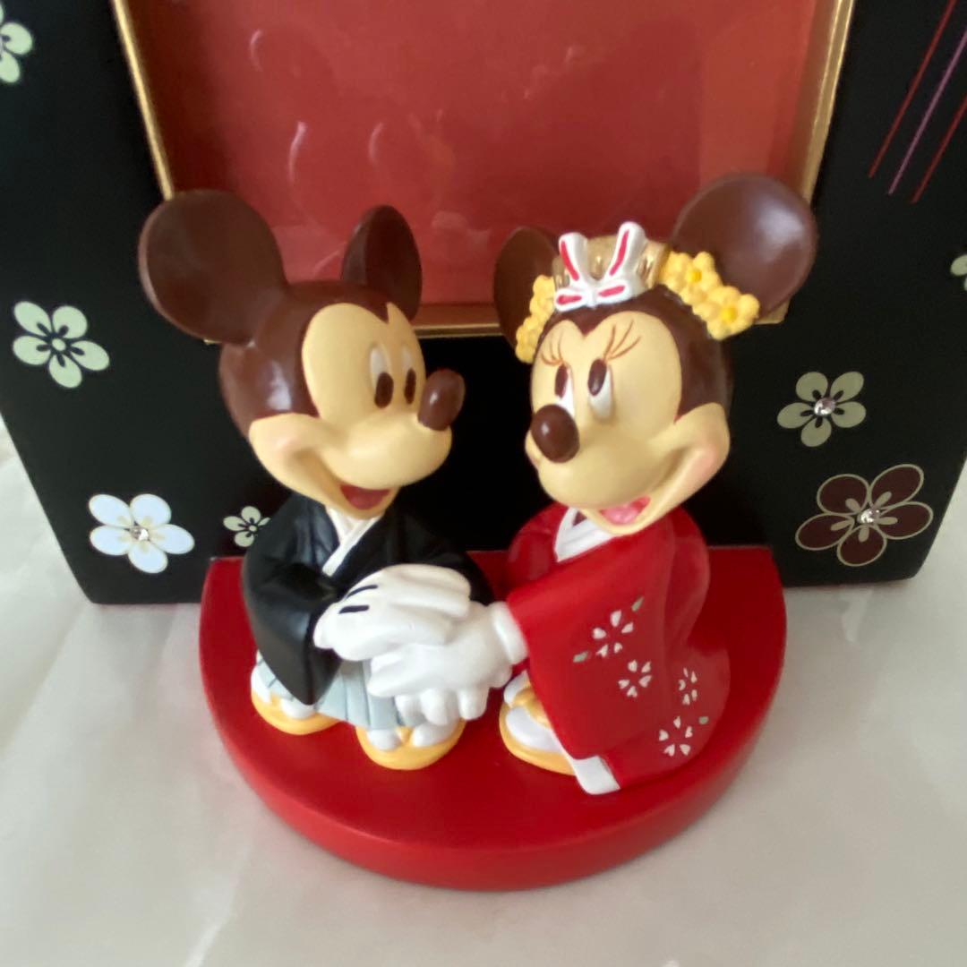 ディズニー　ブライダル　写真立て　フォトスタンド　フォトフレーム　和風　和モダン
