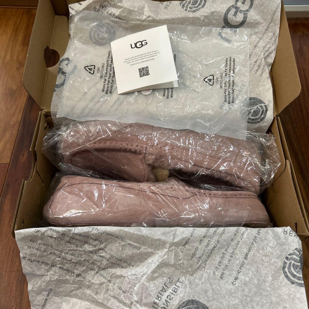 UGG モカシン　ラベンダーシャドー