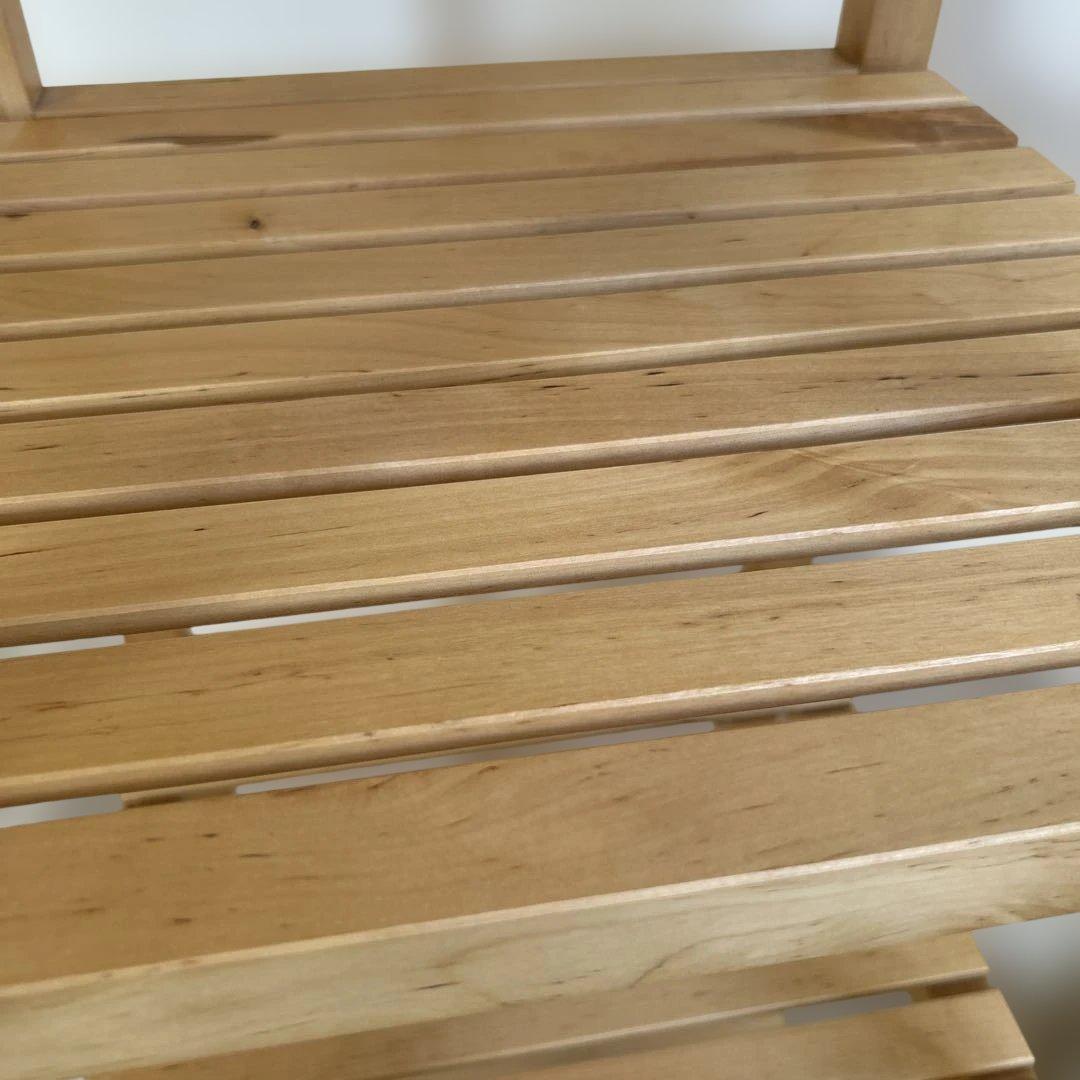 イケア IKEAモルゲル 木製棚