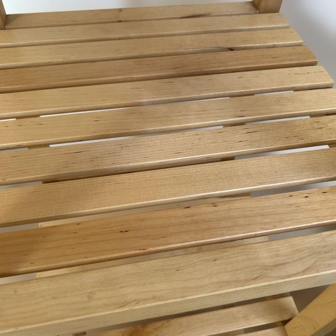 イケア IKEAモルゲル 木製棚
