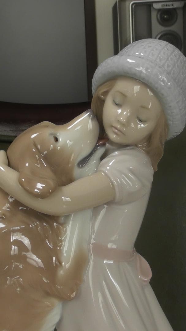 LLADRO　リヤドロ　【待ってたよ】６　リアドロ　人気アイテム　Ｌ553