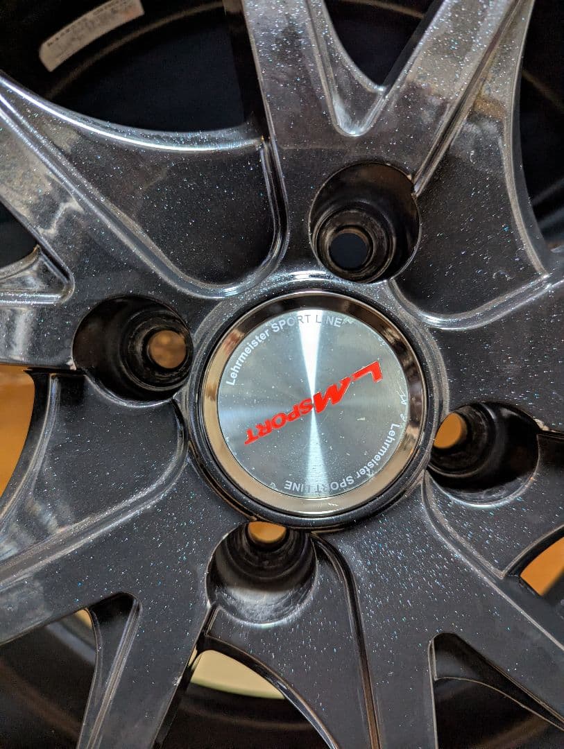 16インチ　アルミホイール　スタッドレス4本セット　ミシュラン　送料込み