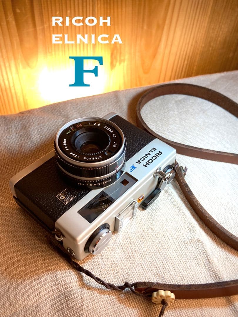 希少品！超美品！完動品★リコー elnica f★フィルム入門＊初期保証＊試写済