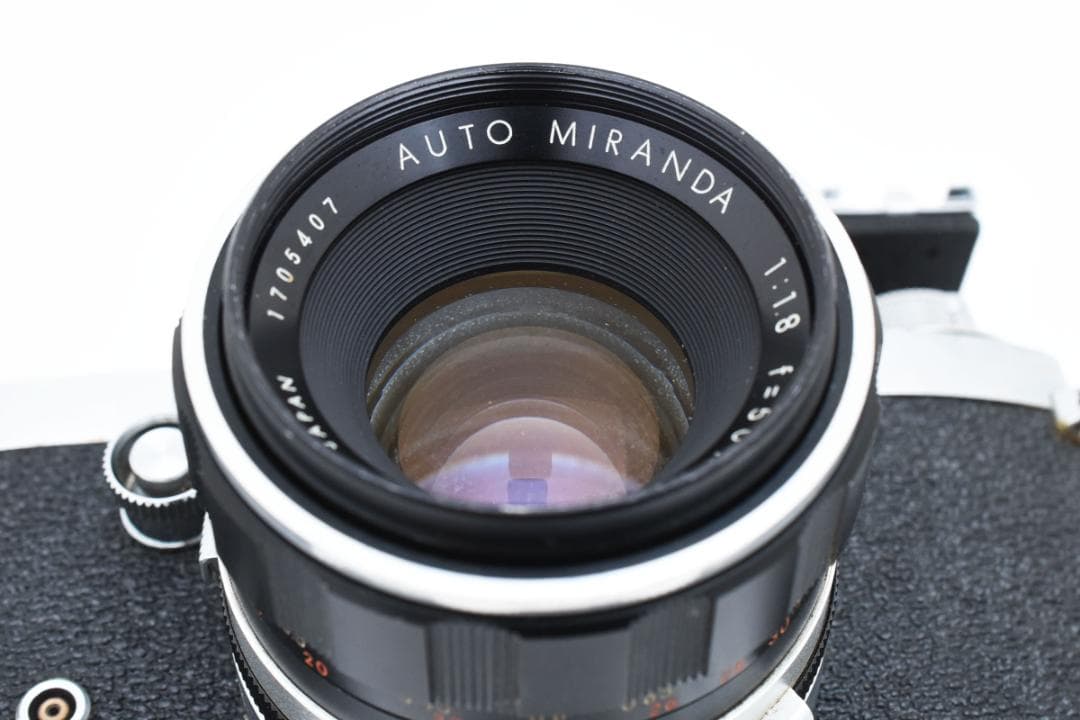 ミランダ AUTO-MIRANDA 50mm F1.8 カメラ レアパーツ付き