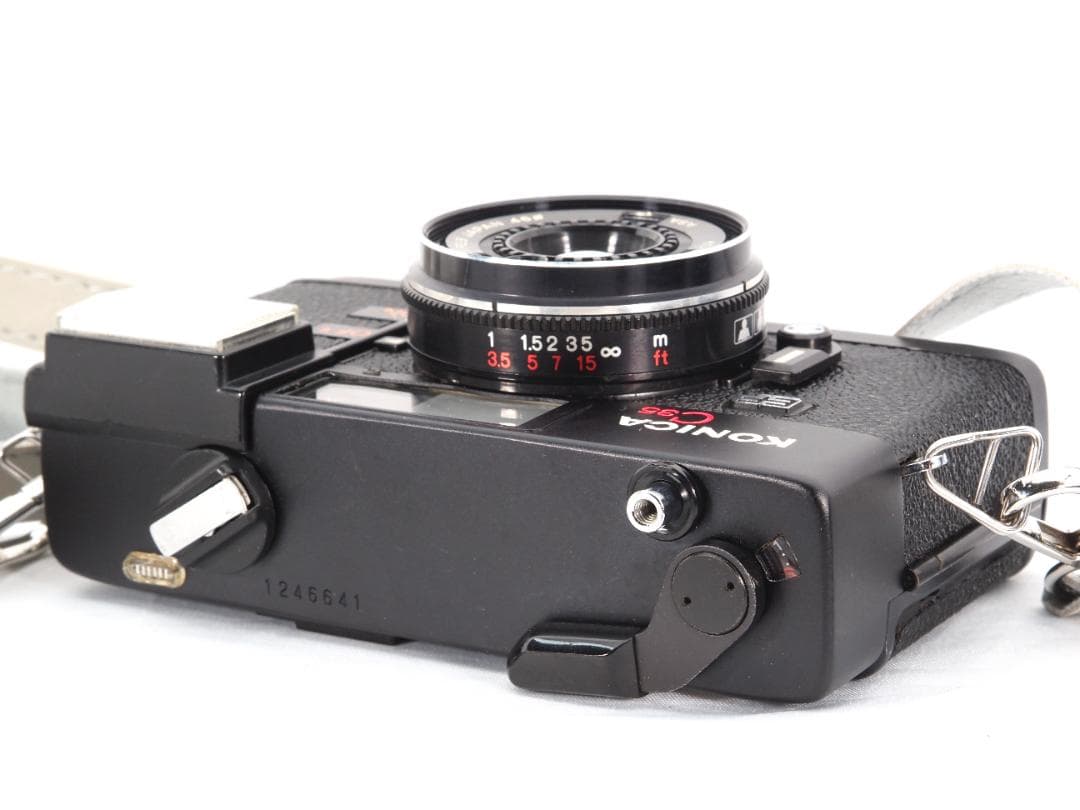 Konica C35 EF 整備済 正常動作 ストロボ発光 保証付 641