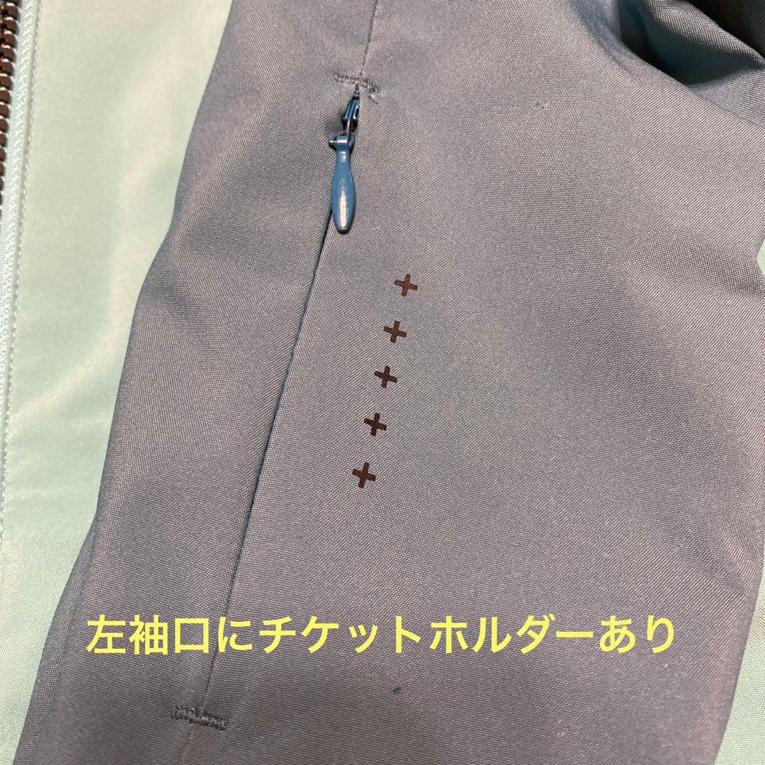 オラージュ Orage スノーボードウェア　ジャケット フード付 洗える　S
