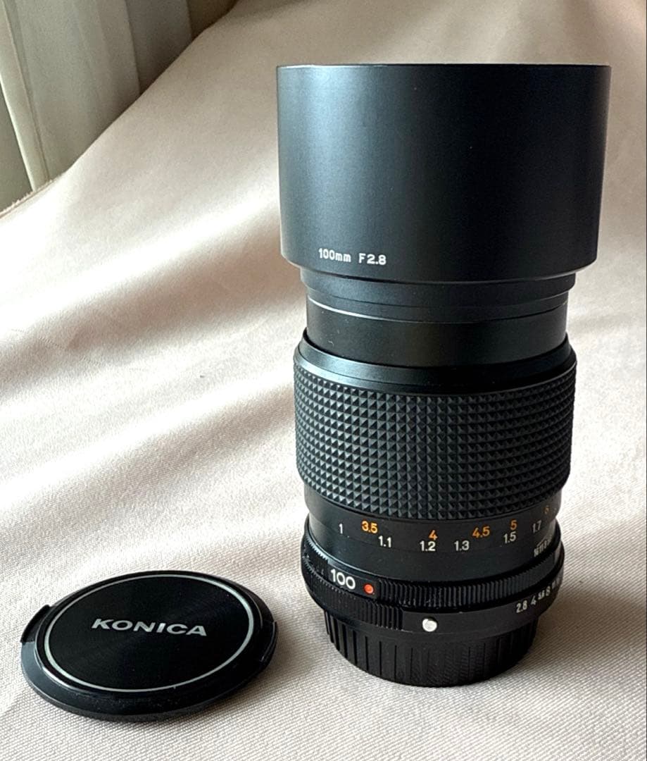 コニカ◾️Konica FS-1 +望遠レンズコニカ100◾️一眼レフカメラ