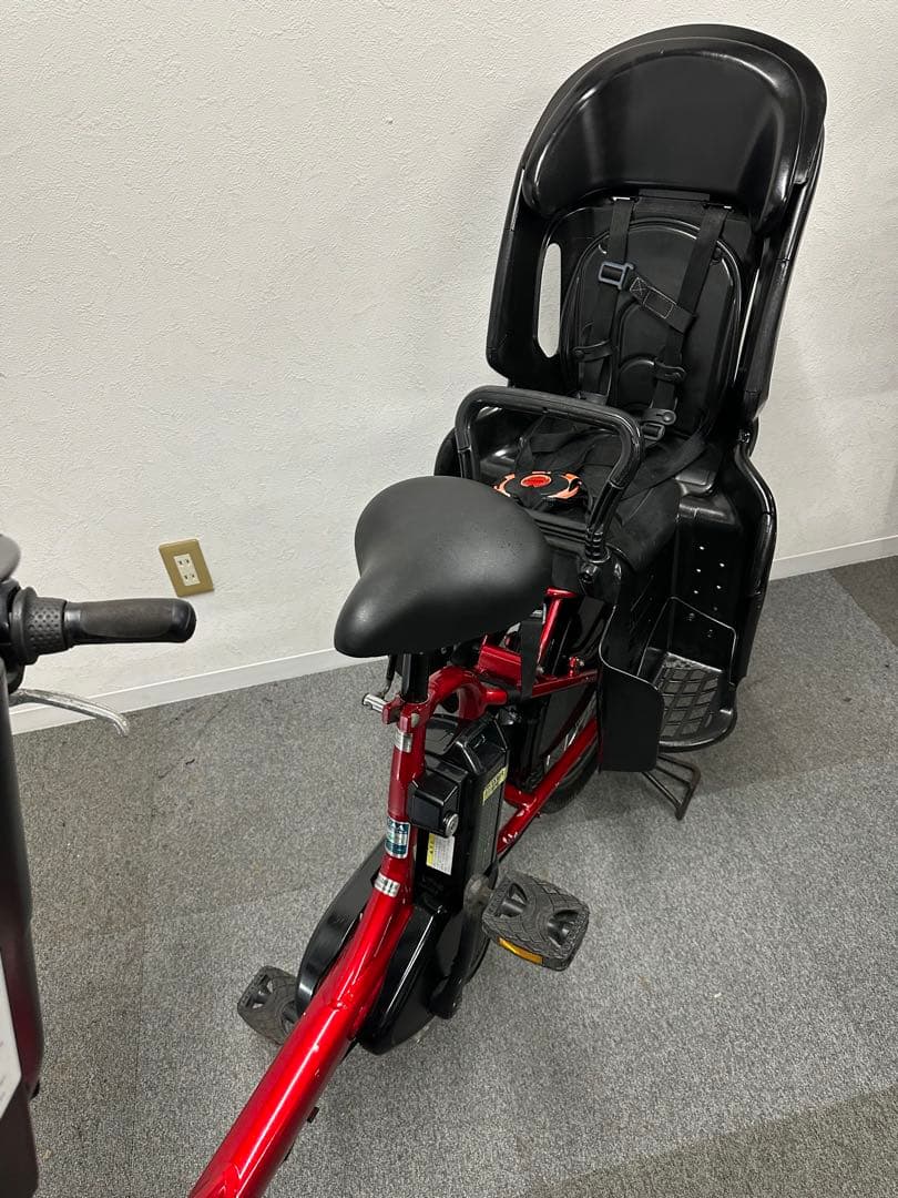 3人乗り電動自転車　ヤマハパスKISS 20インチ　子供乗せシート付き　お買い得