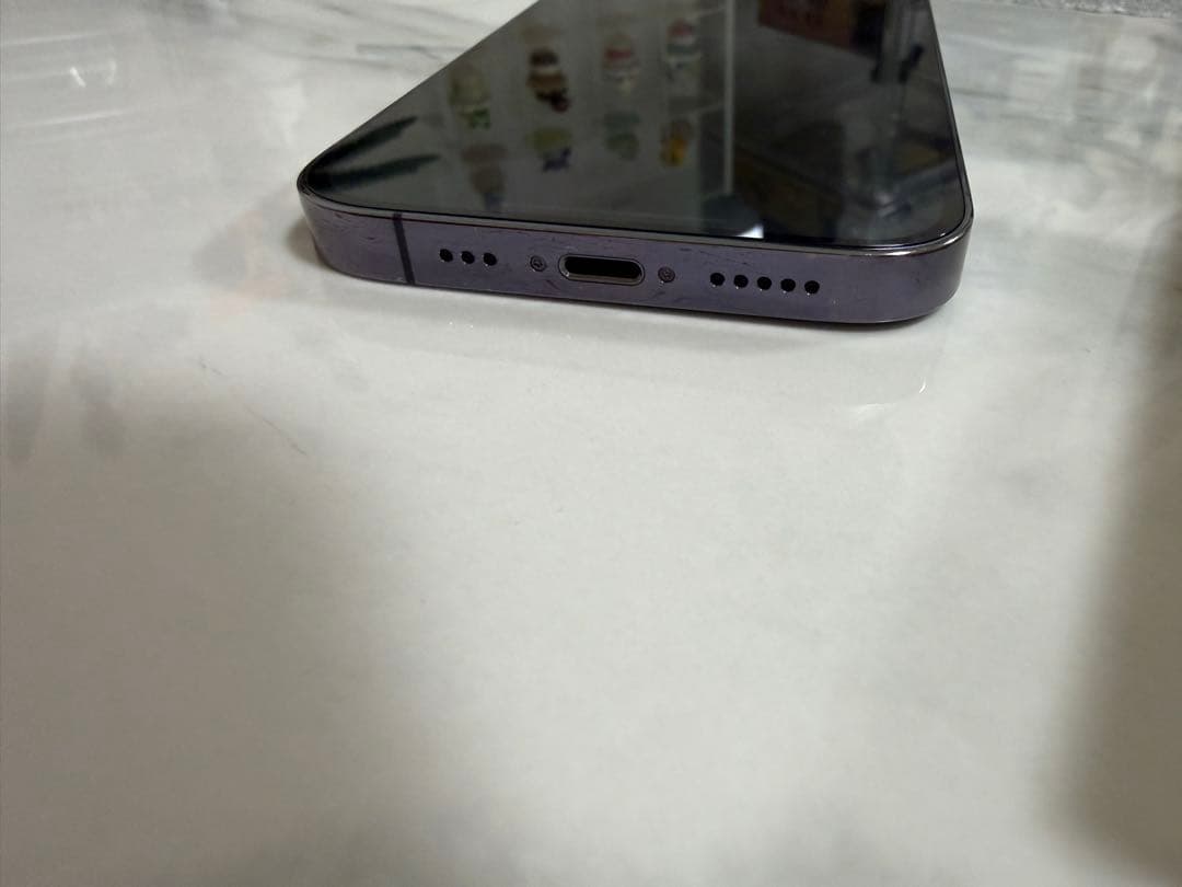 iPhone 14 Pro ディープパープル 256gb 本体 SIMフリー