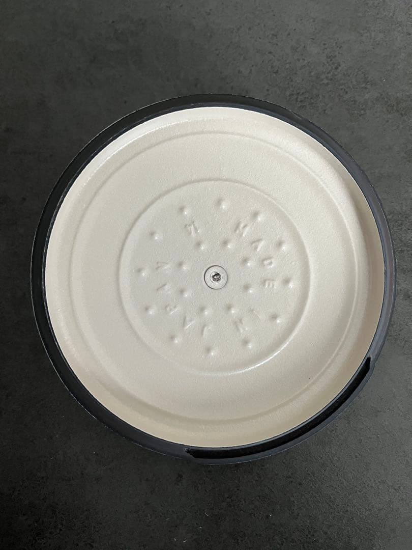 新品 バーミキュラ オーブンポット2 鋳物 オイスターグレー mini 14cm