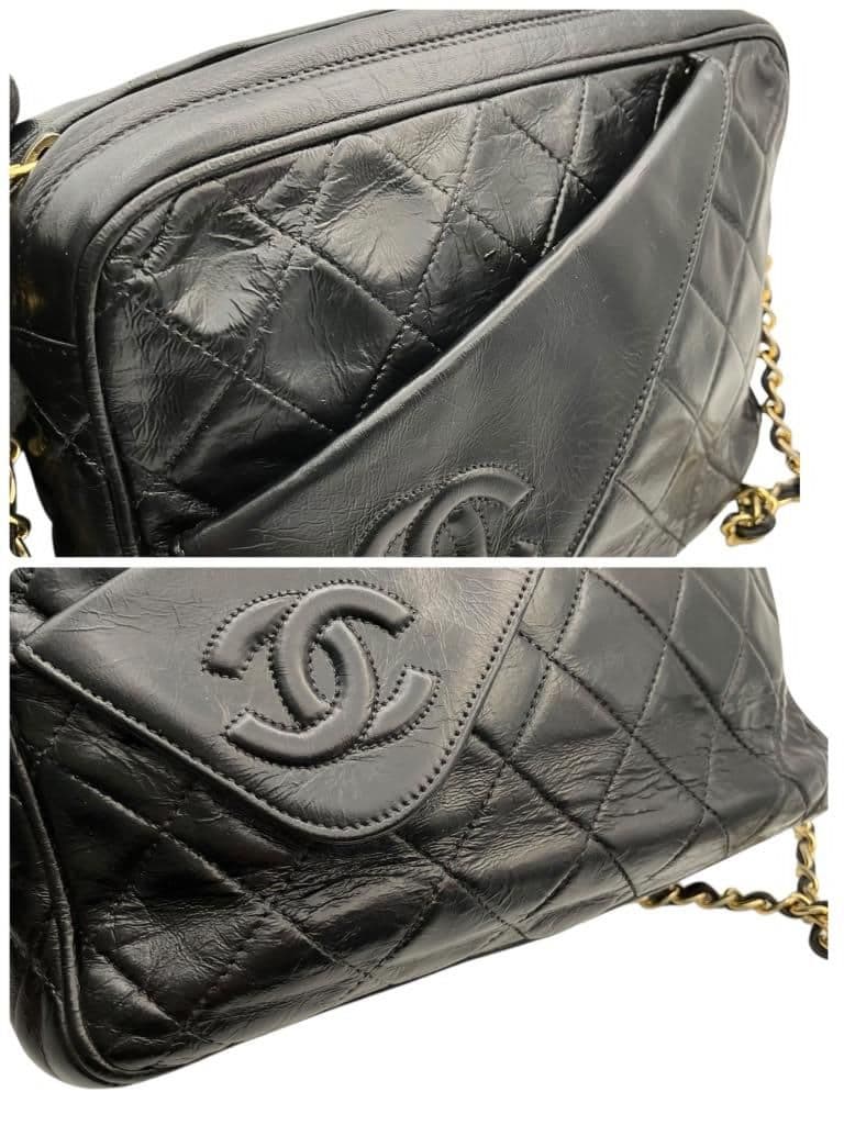 美品 CHANEL マトラッセ チェーン ショルダー フリンジ シール有