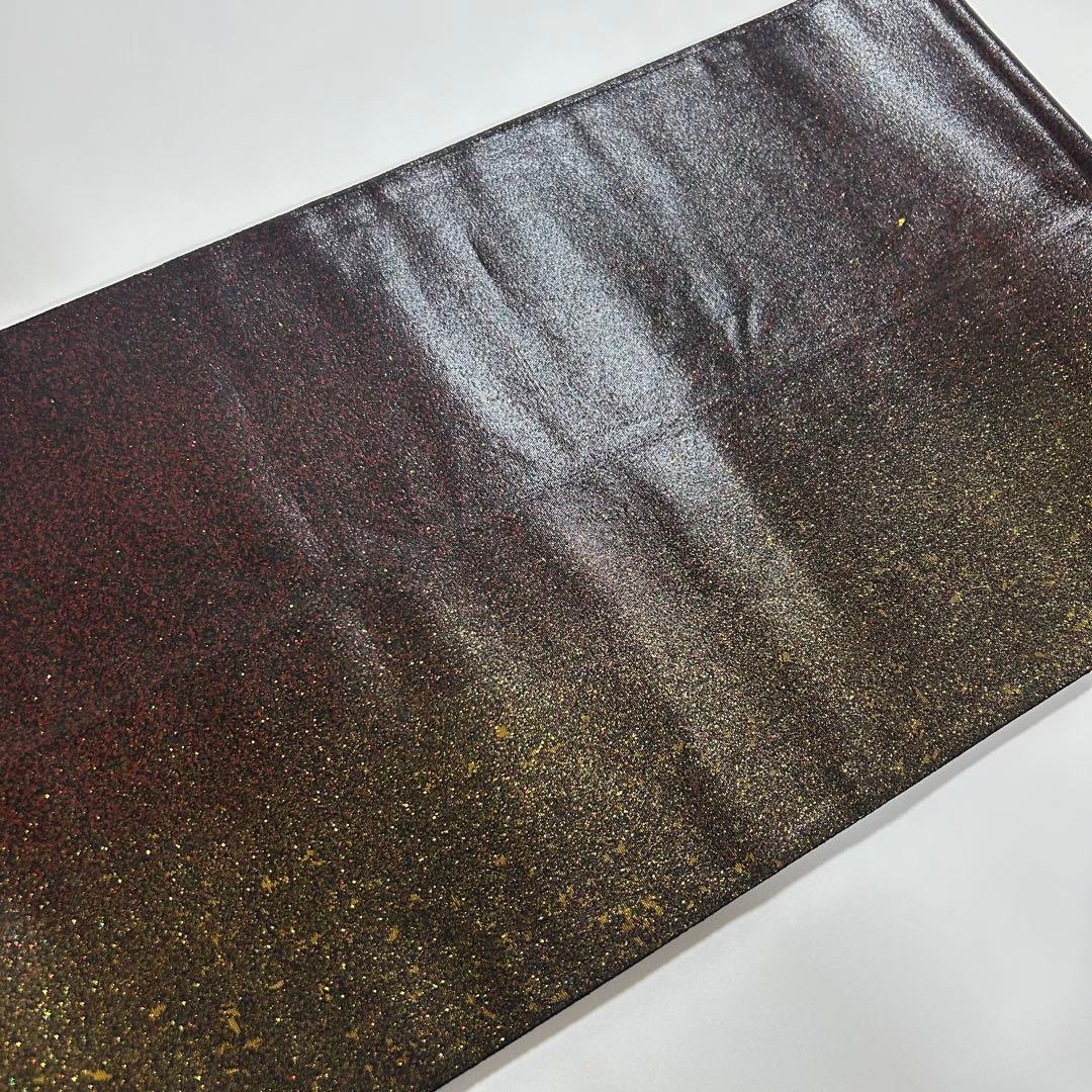 砂金　漆箔　袋帯　花柄　着物スキ倶楽部　６４１