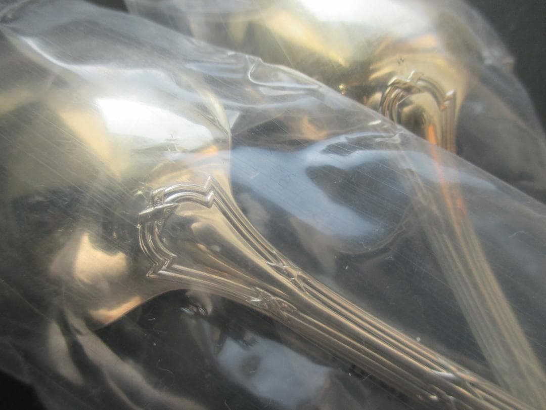 ponde568☆高級銀器クリストフルシルバー銀P　カトラリー3本です。