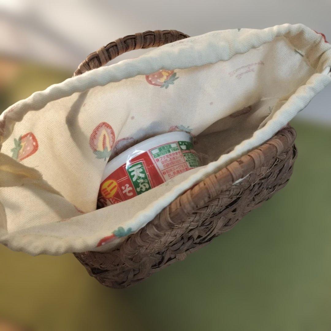 m*♪様 山葡萄やたら編みランチバッグ