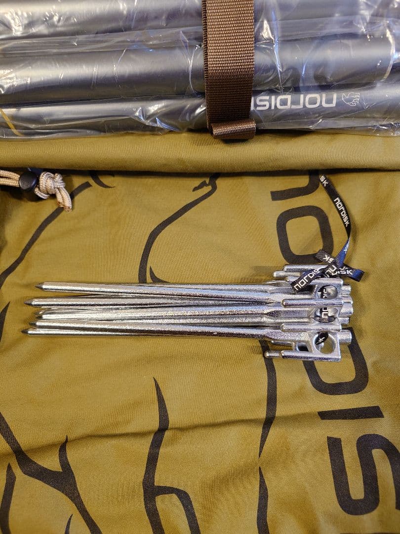 ★ノルディスク 会員限定 nordisk Kari タープ ポール ペグ付き★