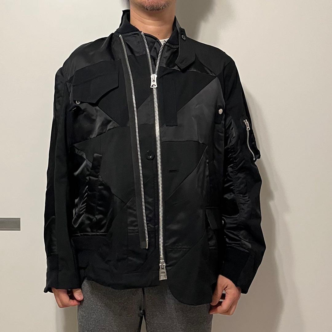 Sacai Hank Willias Thomas ブルゾン ma1
