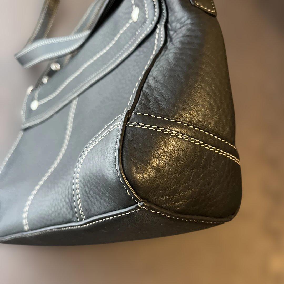 【新品】COACHコーチ ショルダーバッグ レザー 黒 ブラック F13957