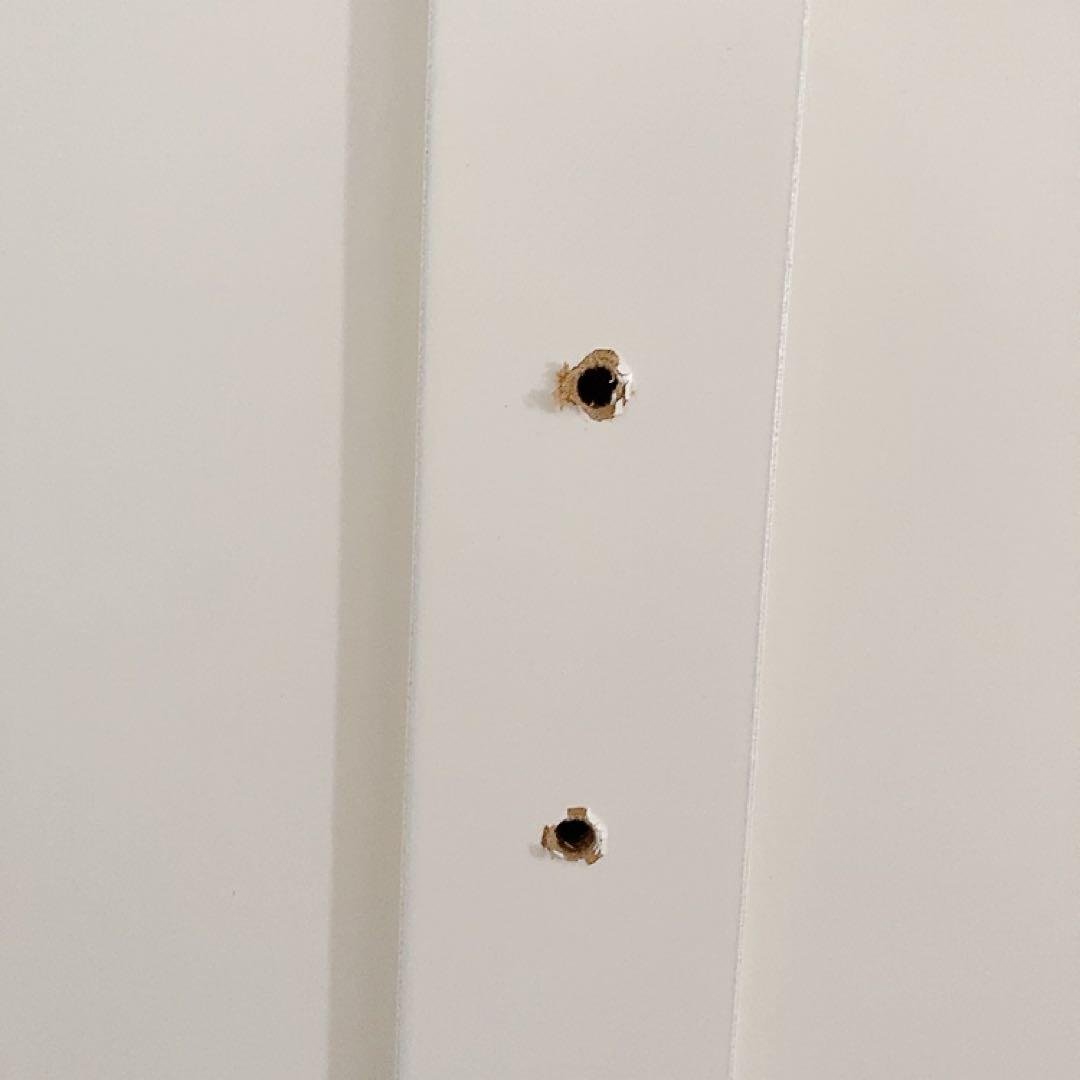 IKEA TORNVIKEN ホワイトカウンターテーブルとチェア2つ