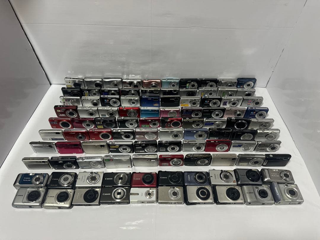 (3万円引き可能)100台 デジタルカメラ まとめ 《ジャンク》①