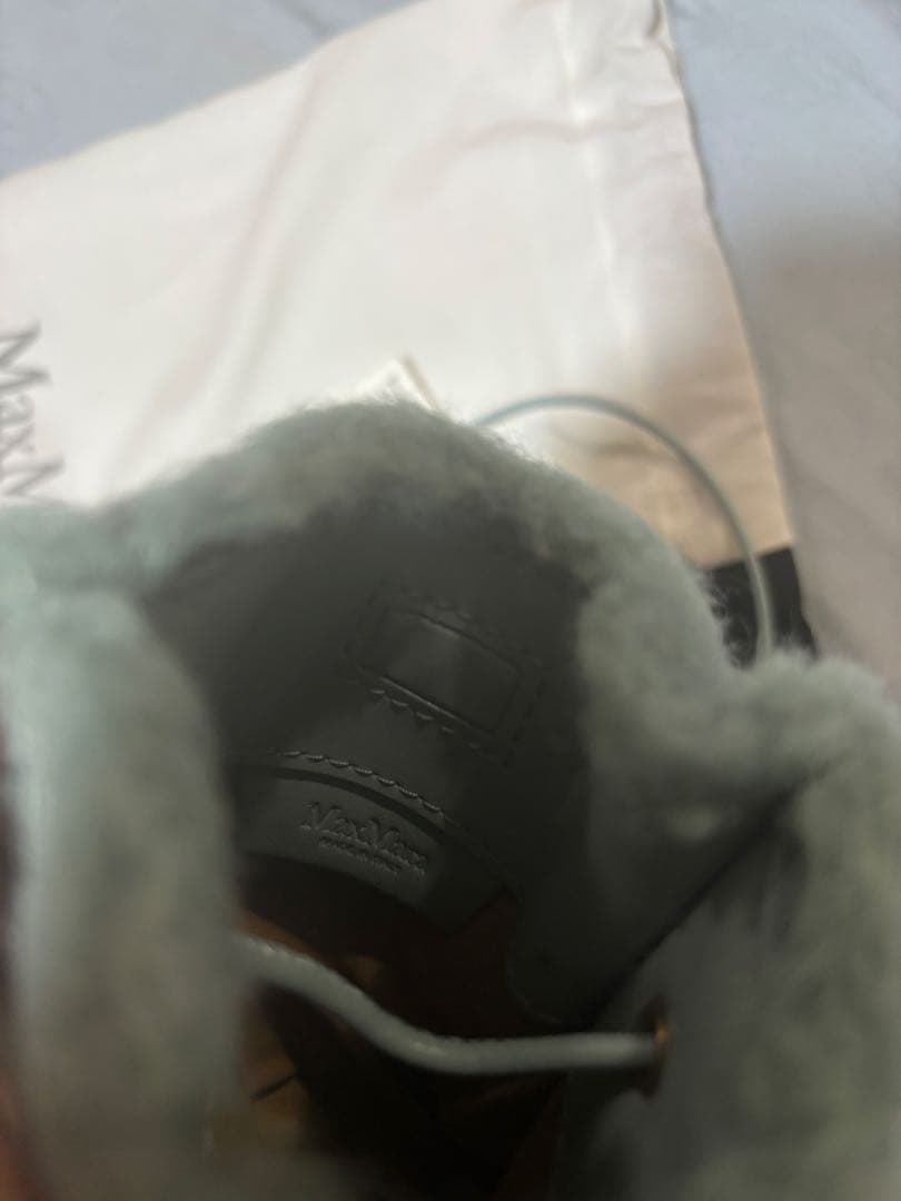 MaxMara テディショルダーバッグ ミントグリーン