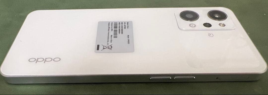 【美品 SIMフリー】OPPO Reno9A CPH2523 ホワイト一括購入