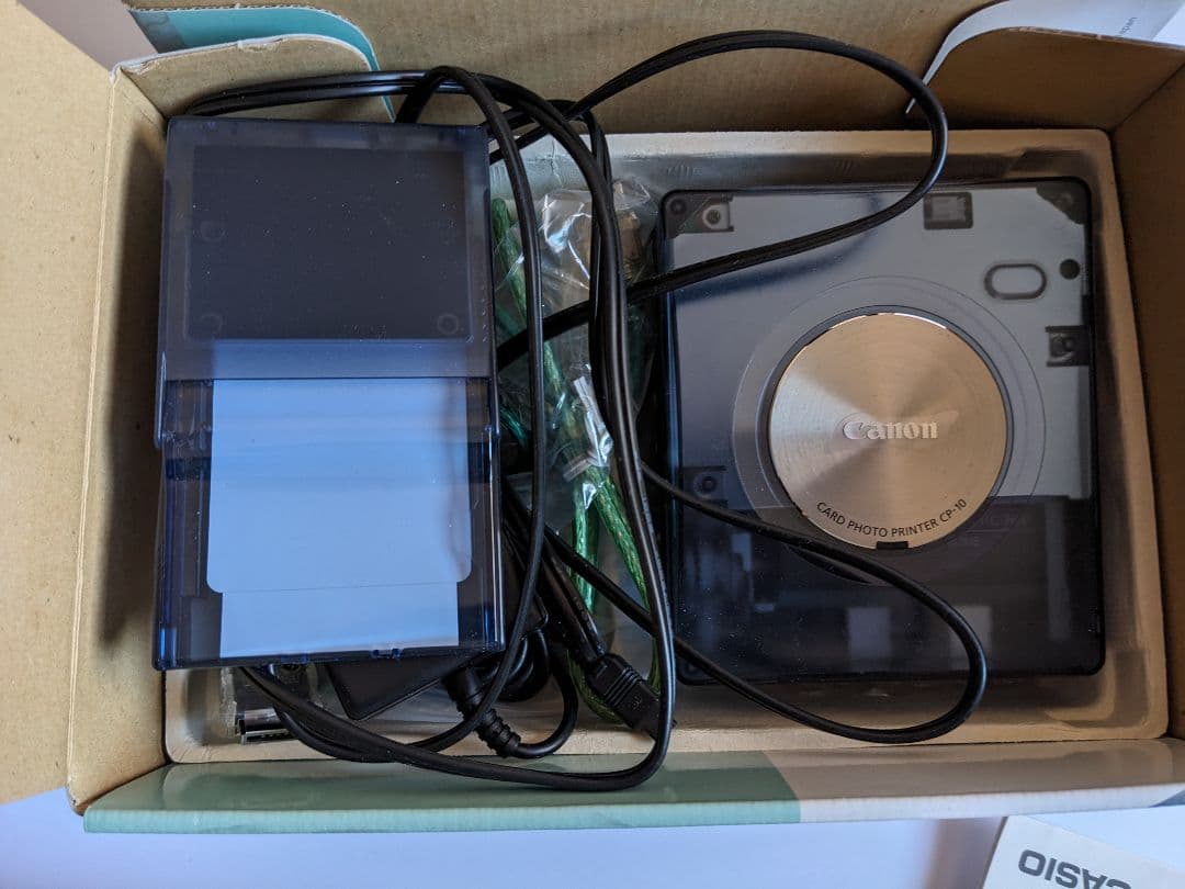 Canonカメラとフォトプリンターのセット